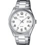 Casio MTP-1302PD-7BVEF con esfera blanca y correa gris